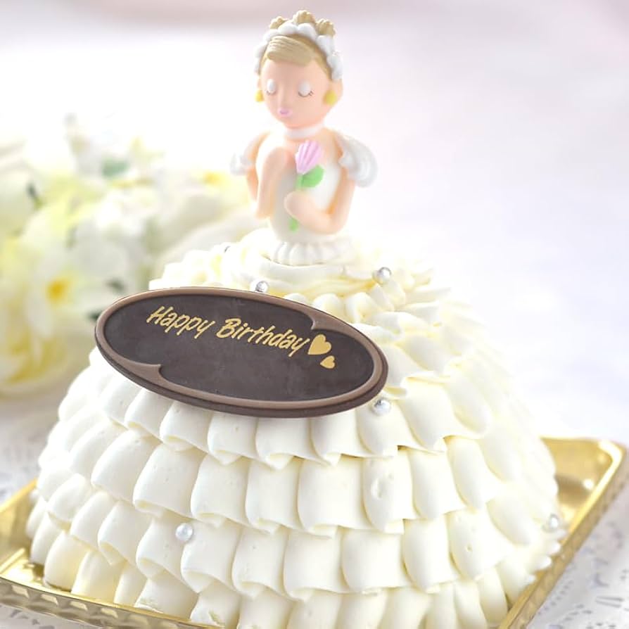 Amazon.co.jp: ホワイト プリンセス ・ ドレス アイスケーキ 4.5